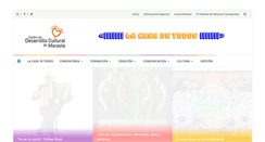 Desktop Screenshot of centroculturalmoravia.org