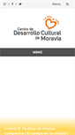 Mobile Screenshot of centroculturalmoravia.org